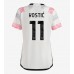 Juventus Filip Kostic #11 Borte Drakt Dame 2023-24 Kortermet